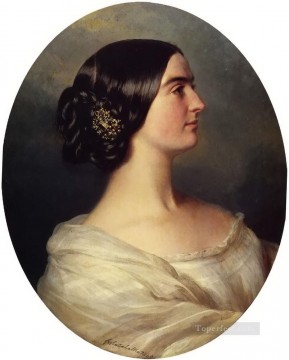 シャーロット・スチュアート子爵夫人 缶詰王族の肖像画 フランツ・クサーヴァー・ウィンターハルター Oil Paintings